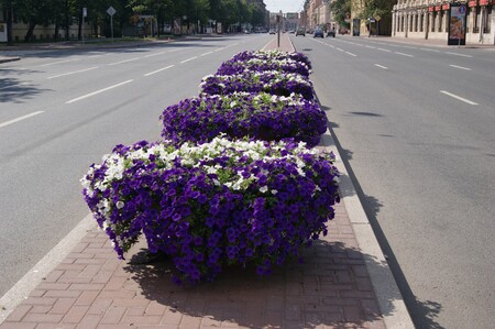 Вазон напольный "Лотос"