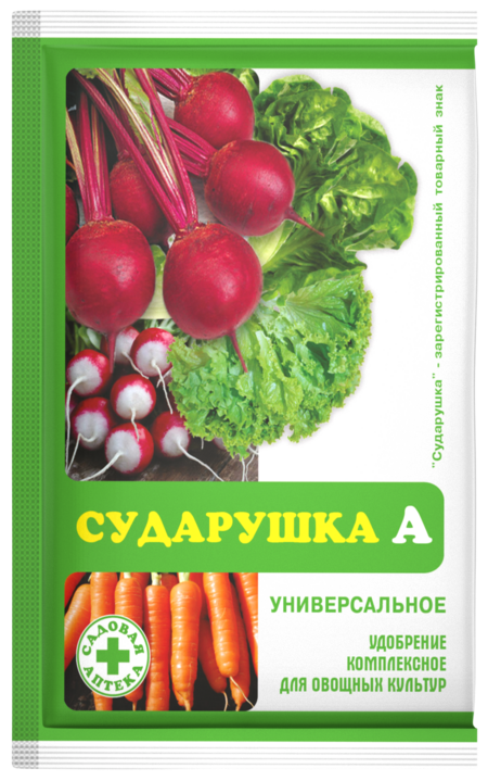 Сударушка А универсальное минеральное удобрение 60г