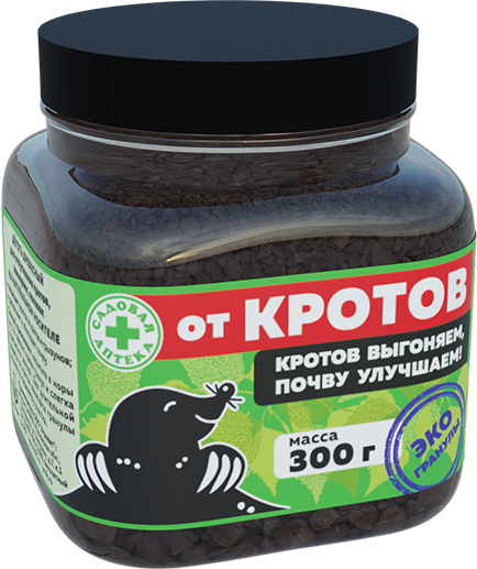 ЭКО гранулы от кротов 300г